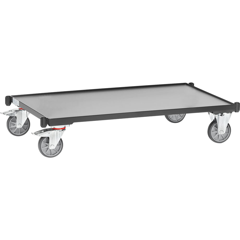 fetra® Driving frame GREY-EDITION E2742FR-7016 for light table top carts