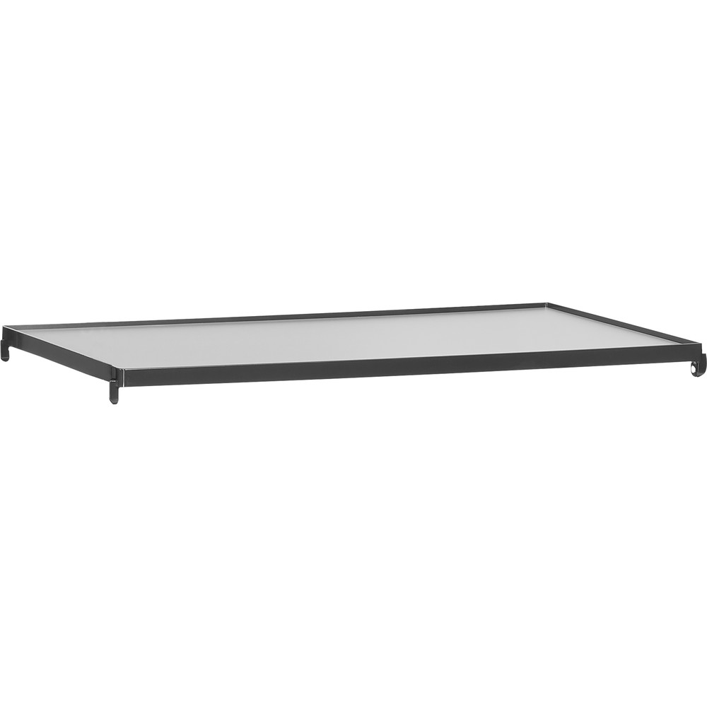 fetra® Shelf GREY-EDITION for light fetra® table top carts 1.000 x 600 mm
