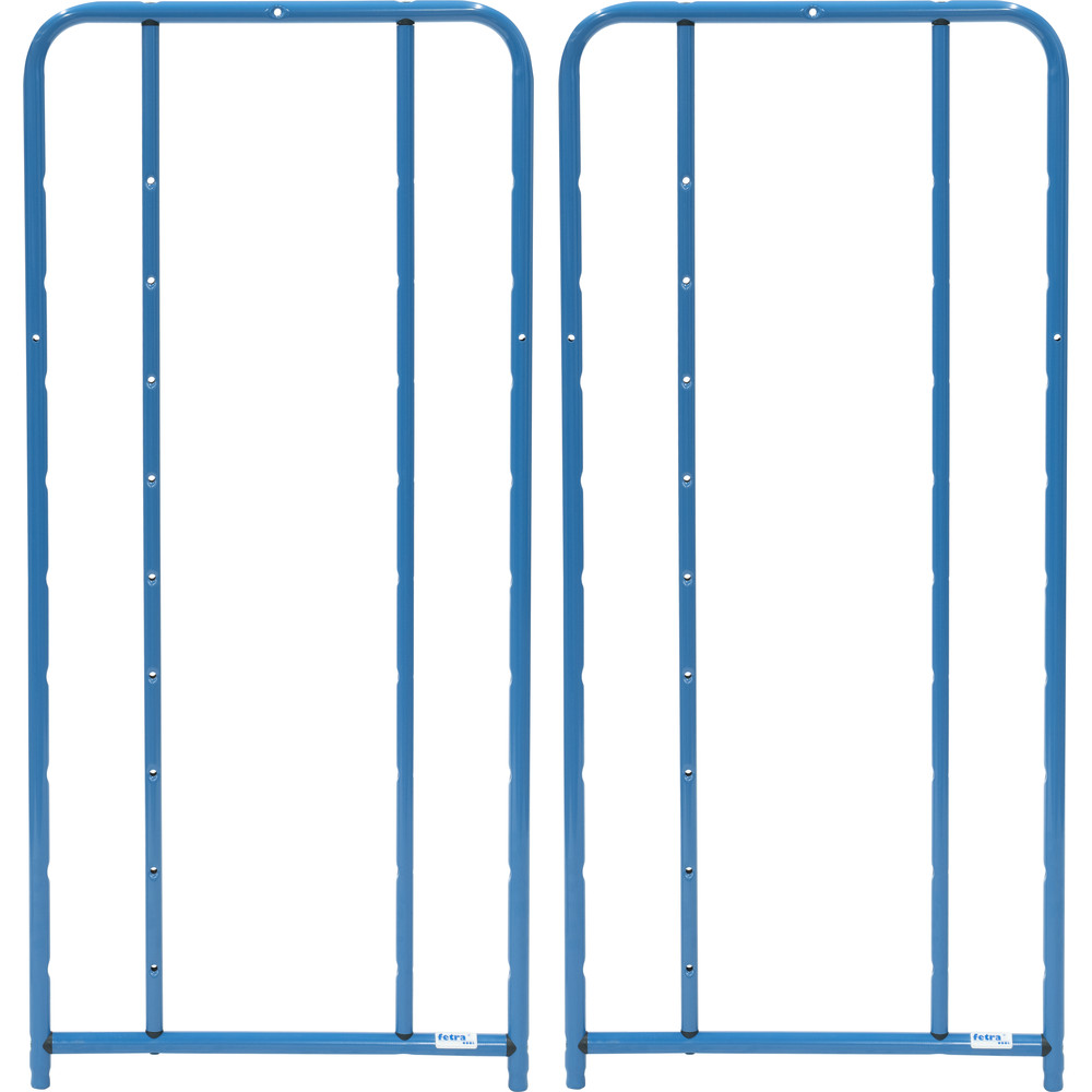 fetra® End bracket E4195SW for shelved trolleys with detachable shelves