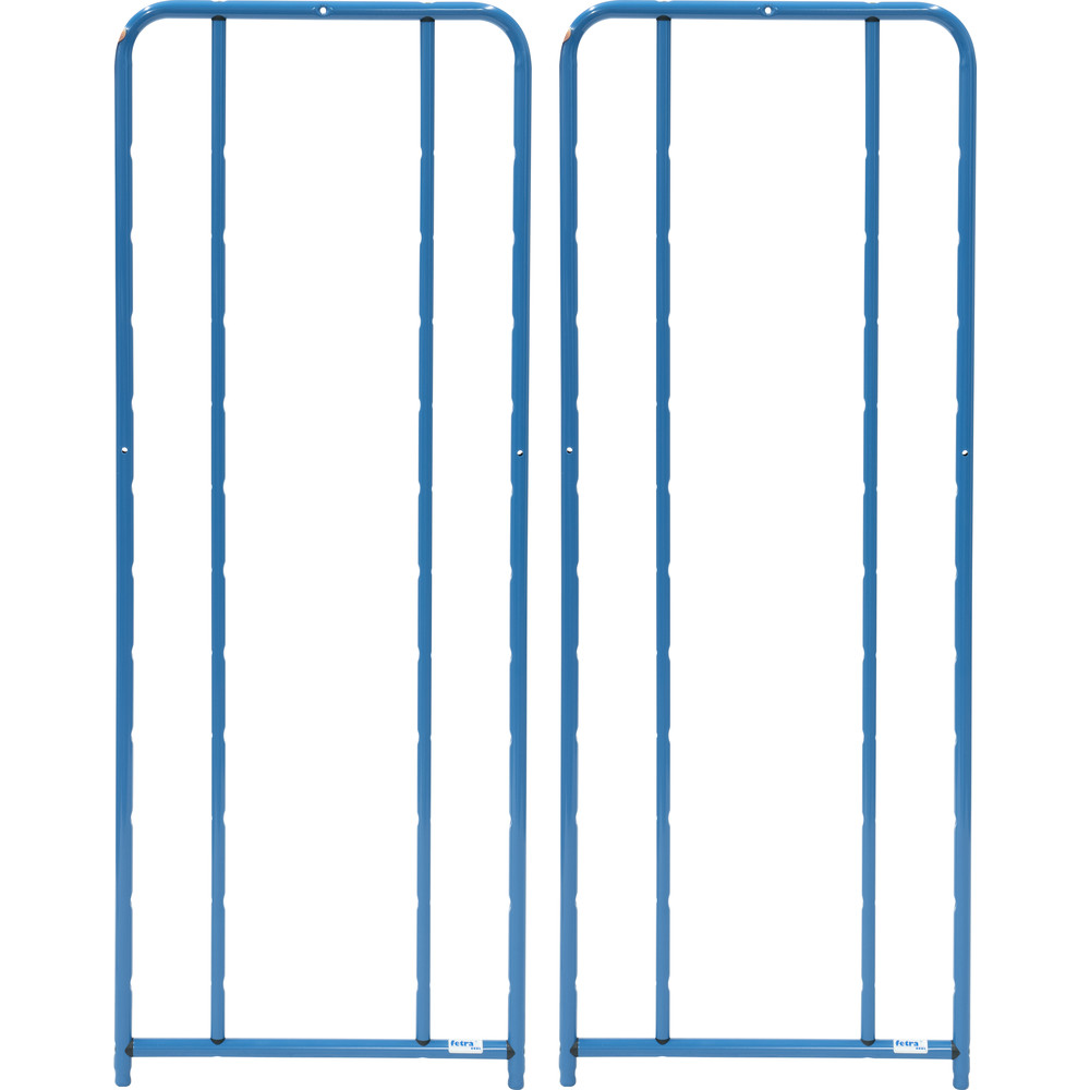 fetra® End bracket E4395SW for shelved trolleys with detachable shelves