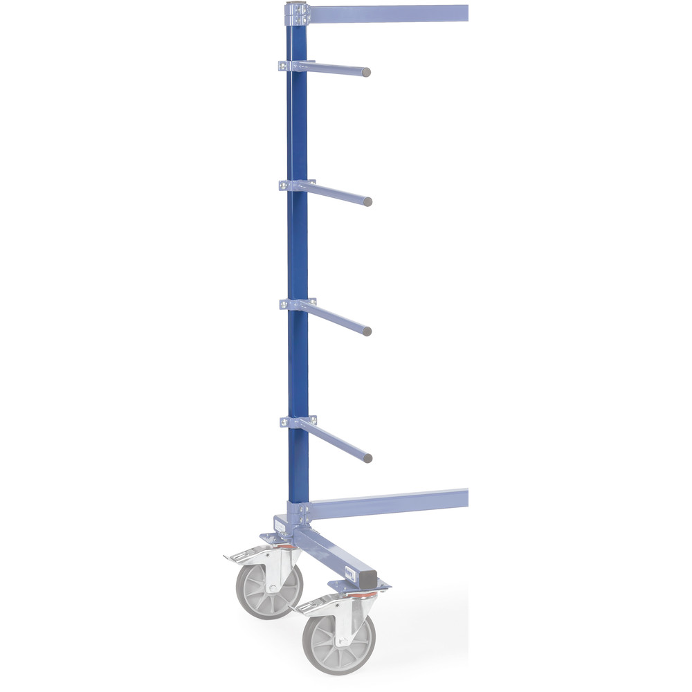 fetra® External post for trollies with carrier spars E4614AP