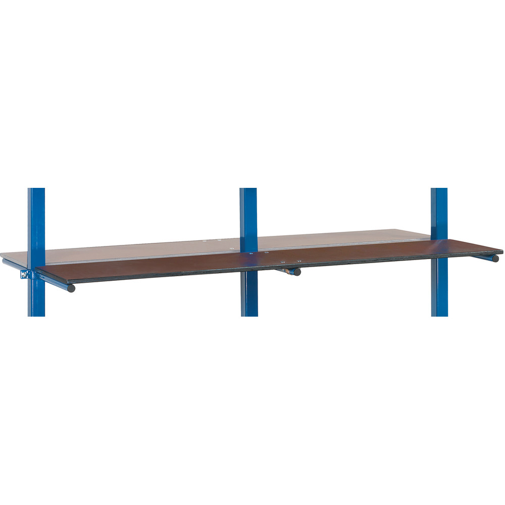 fetra® Shelf for trollies with carrier spars E4625ET