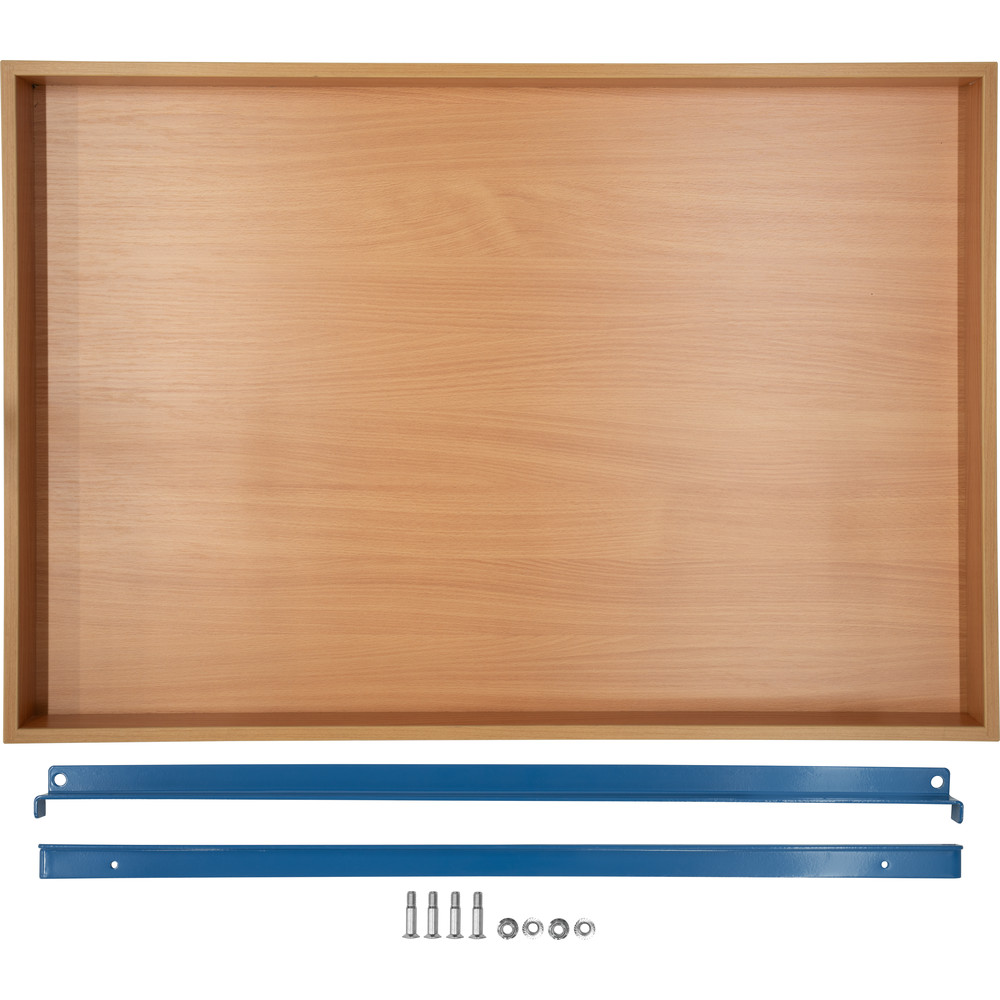 fetra® Box for shelved trolleys 1200 x 800 mm E8123ETAW