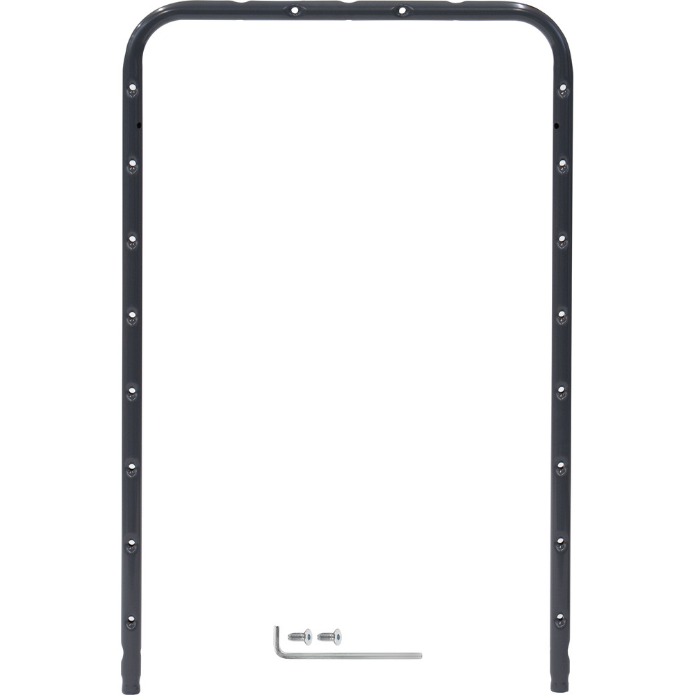 fetra® ESD-End bracket for shelved trolleys E9100SB low height