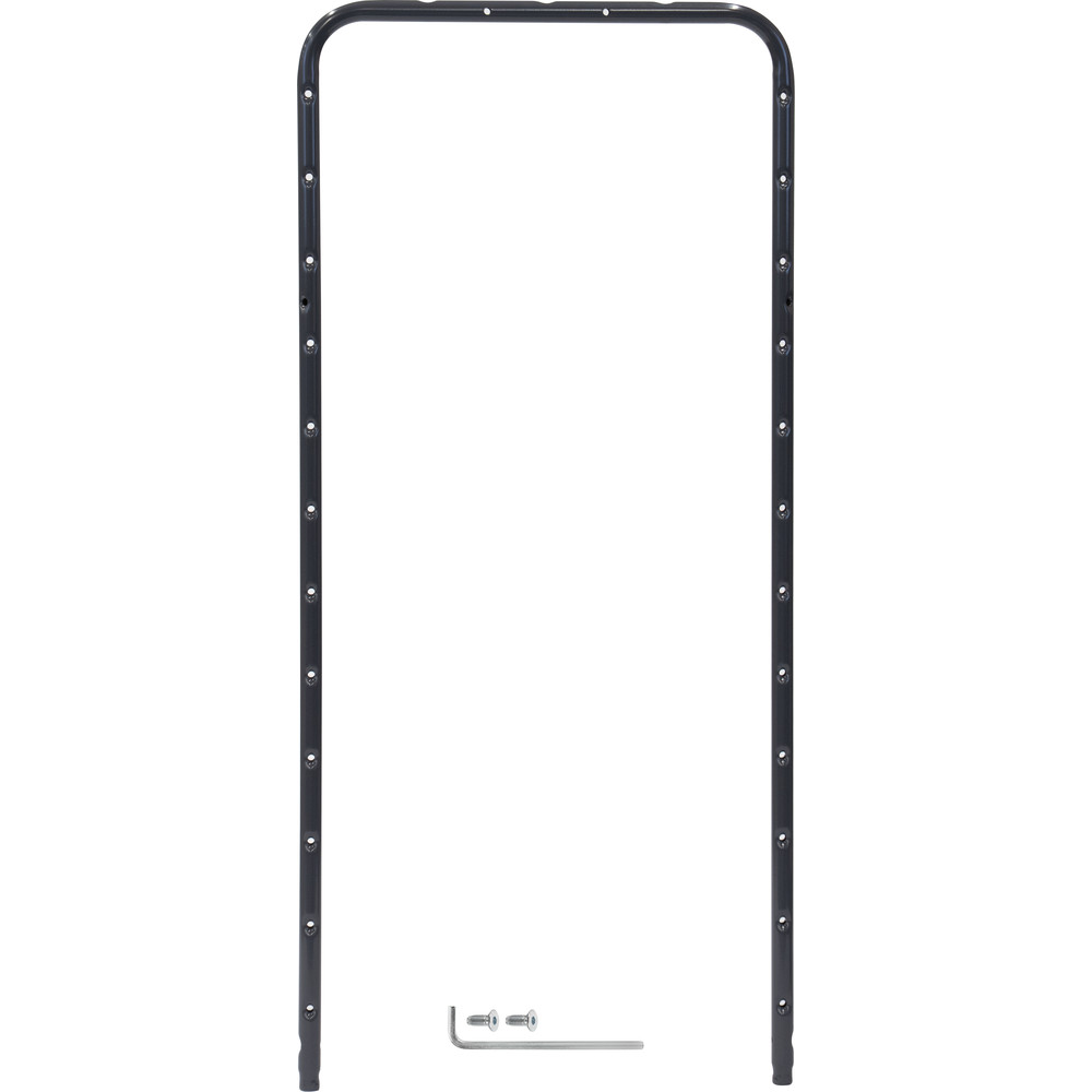 fetra® ESD-End bracket for shelved trolleys E9201SB middle height