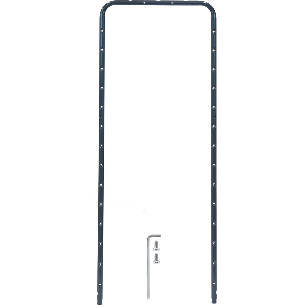 fetra® ESD-End bracket for shelved trolleys E9301SB high height