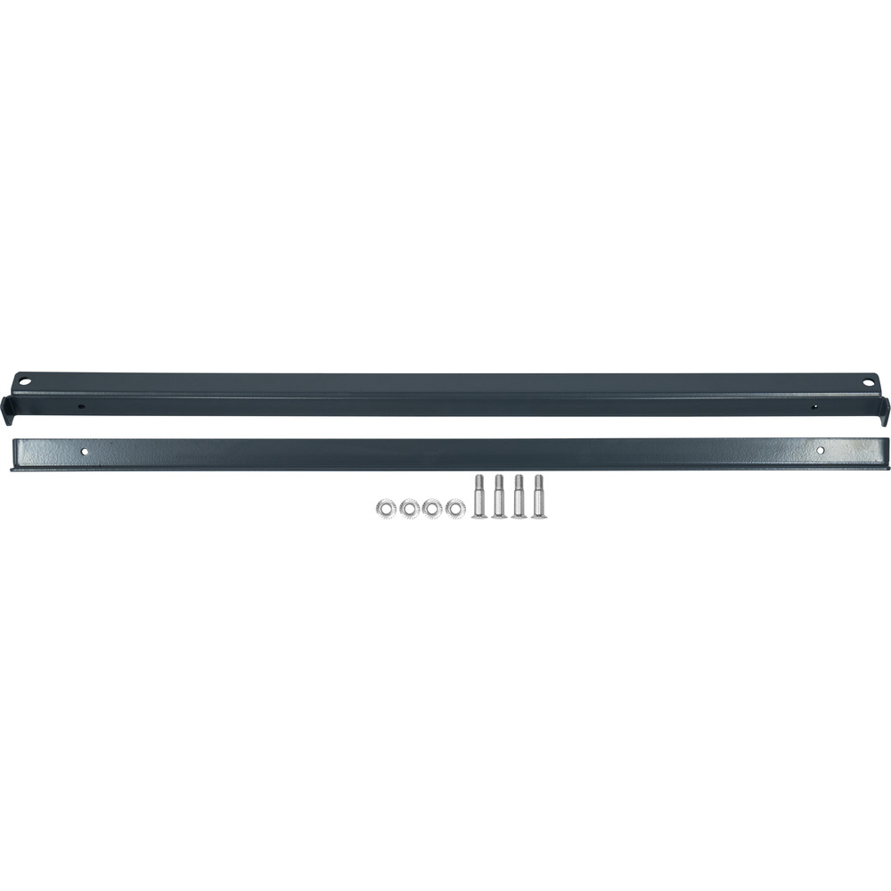 fetra® ESD-Support brackets for one shelf E9100AW for ESD-shelved trolleys