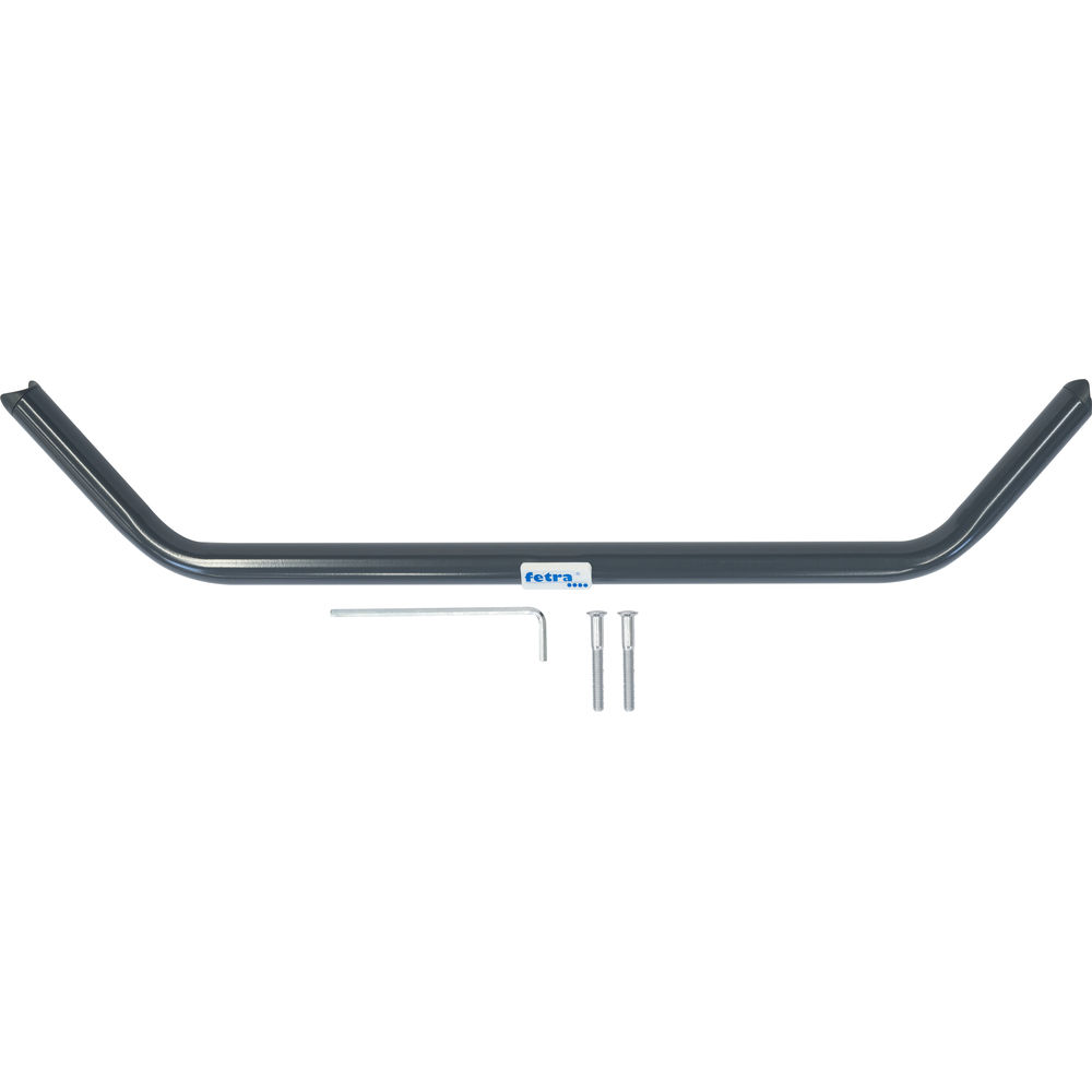 fetra® ESD-Push bar E9101SG for shelved trolleys and parcel carts
