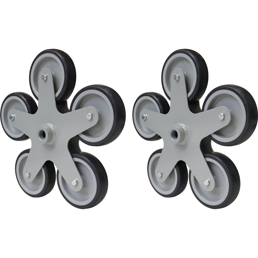 fetra® 5-armed wheel-spiders for aluminium trucks