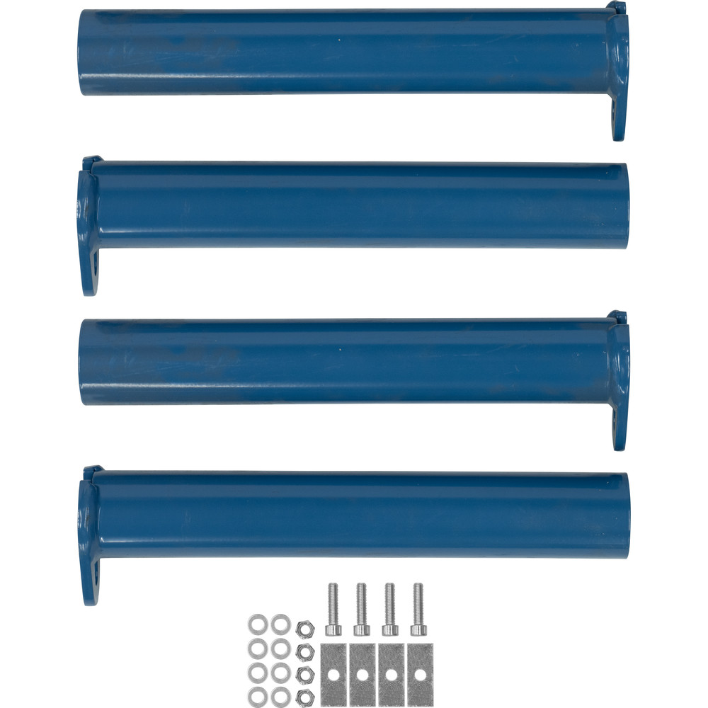 fetra® Support tubes set blue ESR370-SATZ for stacking frame