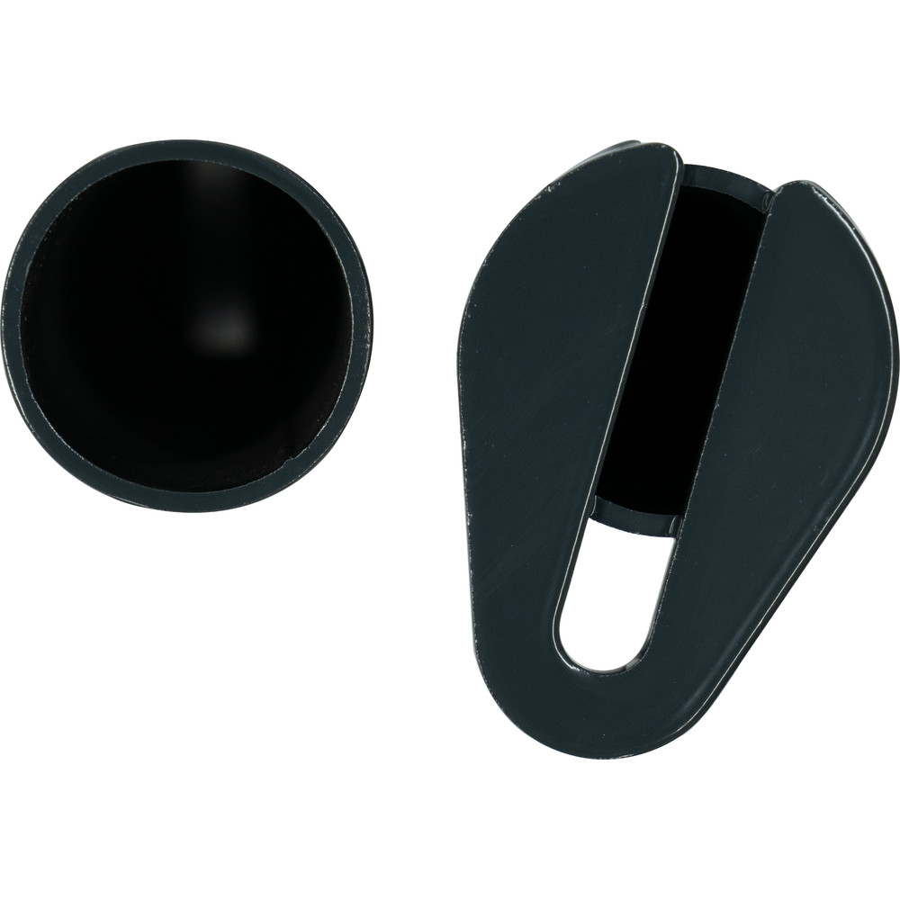 fetra® Support tubes set anthracite grey ESR370-SATZ-7016 for stacking frame